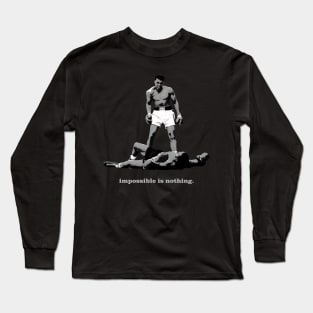 Impossible Is Nothing Long Sleeve T-Shirt